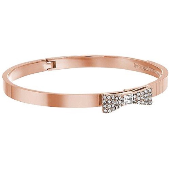 Kate Spade Rose Gold Ready Set Bow Bracelet - Picture 3 of 4